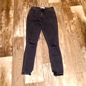 Ambercrombie and fitch  super skinny high-rise Jean